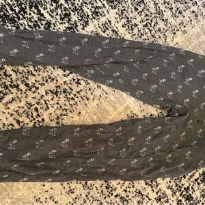Gray Patterned Men's Sweatpants